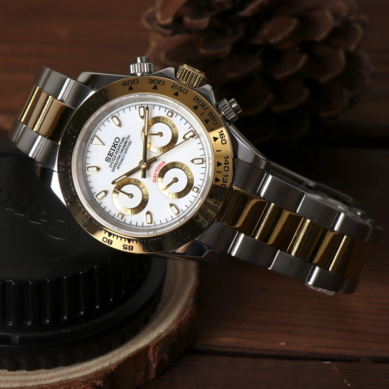 Daytona Silver - Gold (White)