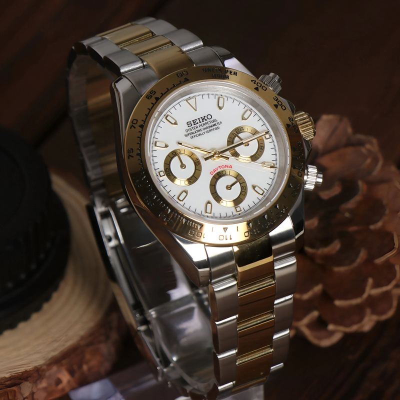 Daytona Silver - Gold (White)
