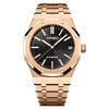 Royal Oak Rose Gold Black