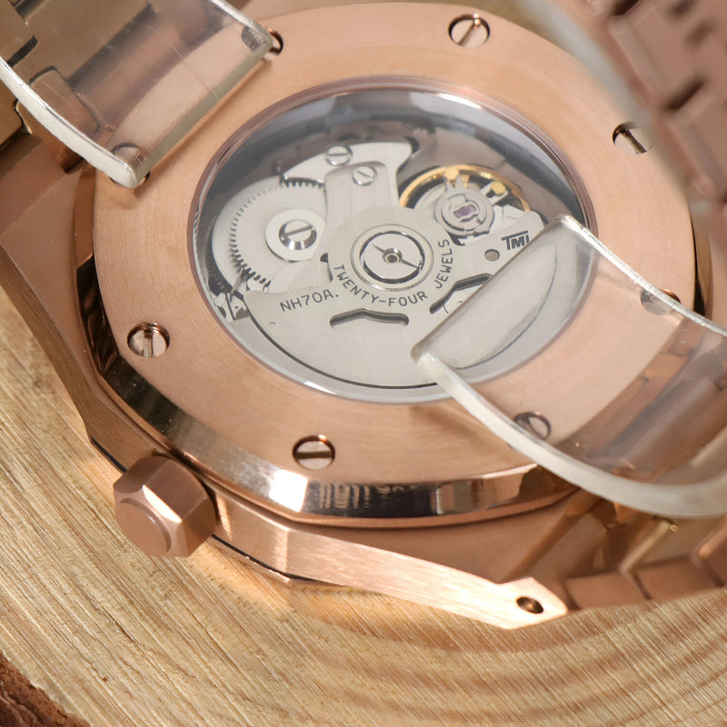Royal Oak Rose Gold Skeleton