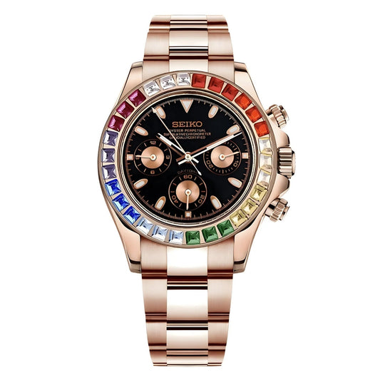 Daytona Rose Gold Rainbow