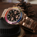 Daytona Rose Gold Rainbow