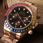Daytona Rose Gold Rainbow