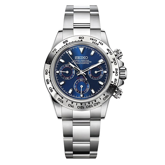 Daytona Silver - Blue