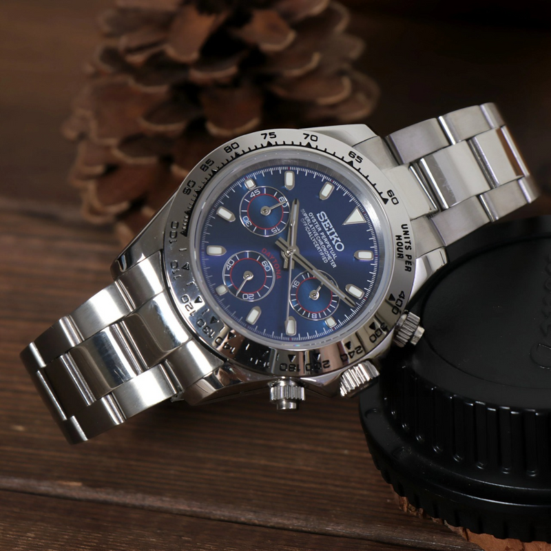 Daytona Silver - Blue