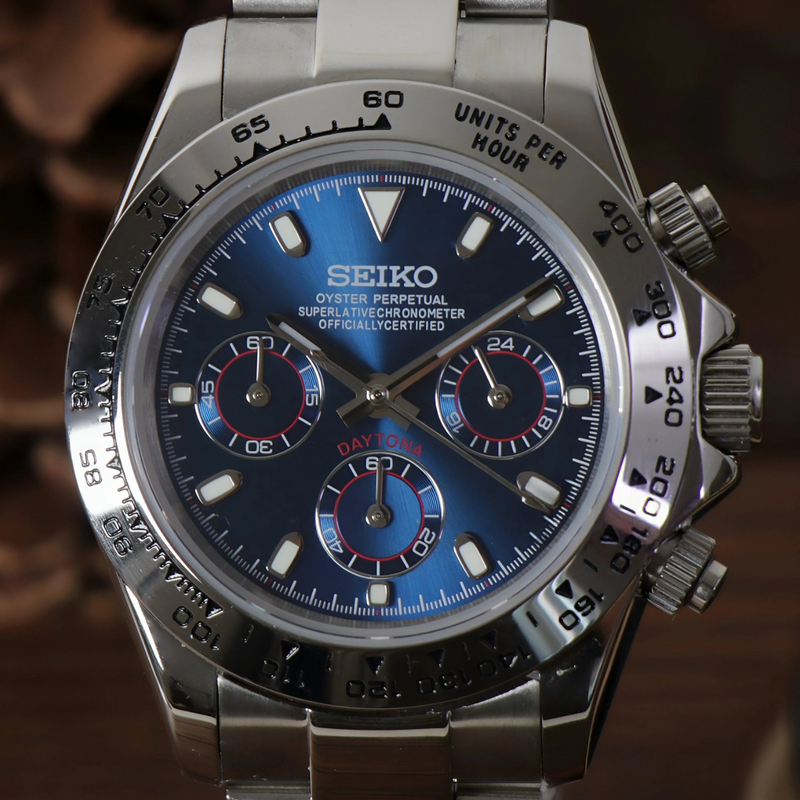 Daytona Silver - Blue