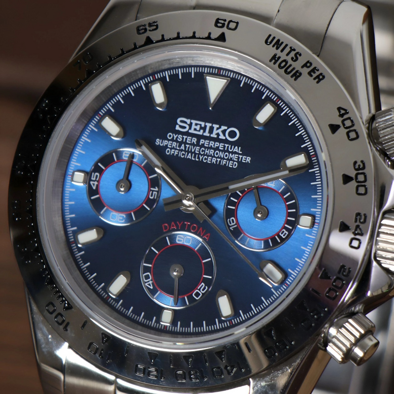 Daytona Silver - Blue