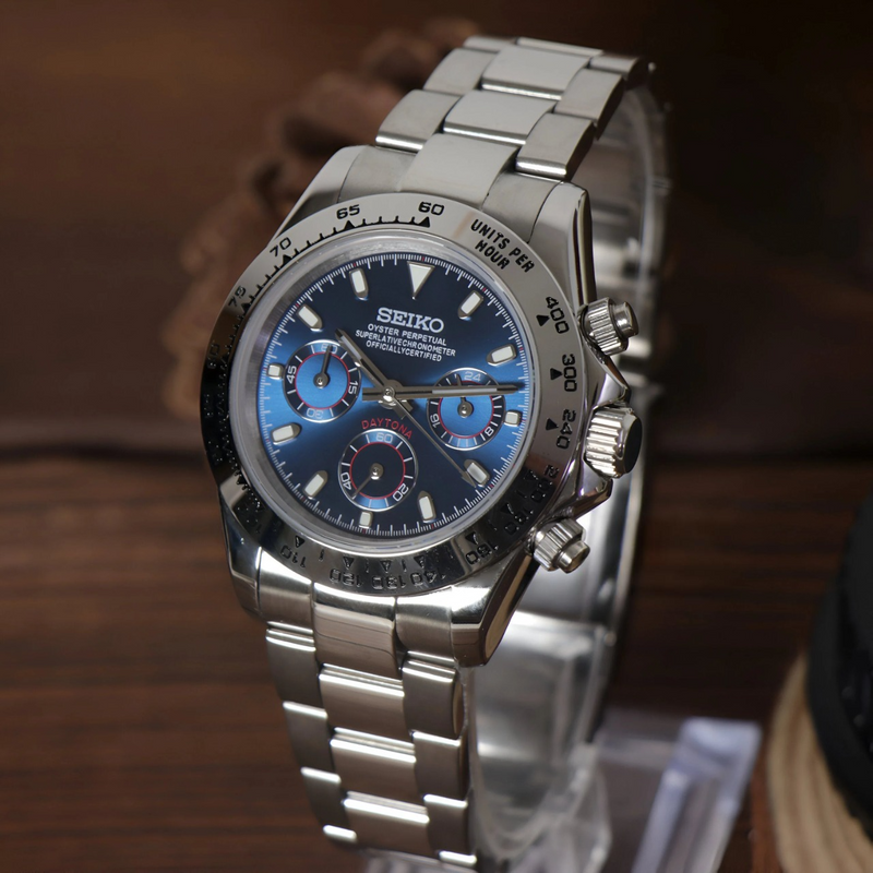 Daytona Silver - Blue