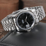 Datejust Black Arabic