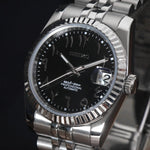 Datejust Black Arabic