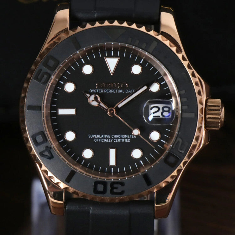 Submariner Rose Gold - Black