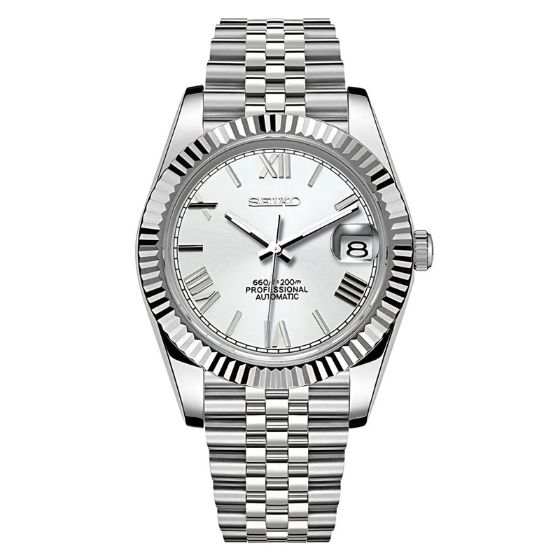 Datejust Roman Silver