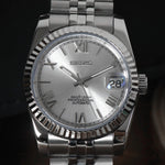 Datejust Roman Silver