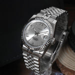 Datejust Roman Silver