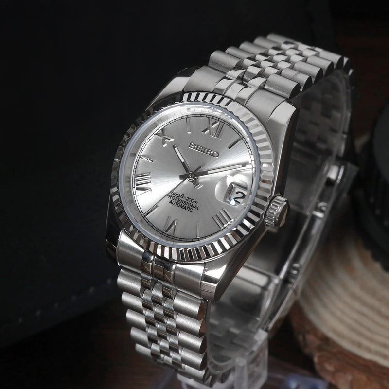 Datejust Roman Silver