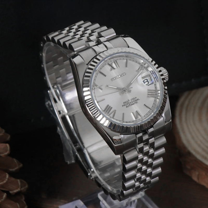 Datejust Roman Silver