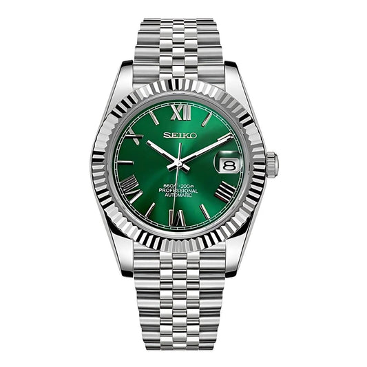 Datejust Green Roman