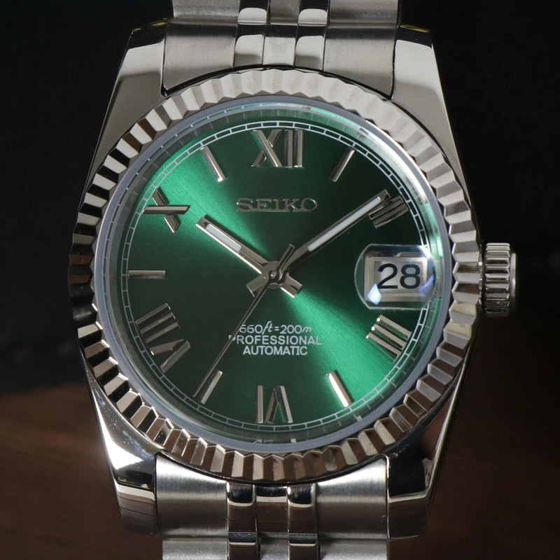 Datejust Green Roman