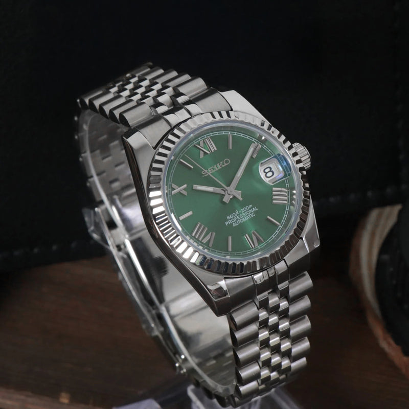 Datejust Green Roman