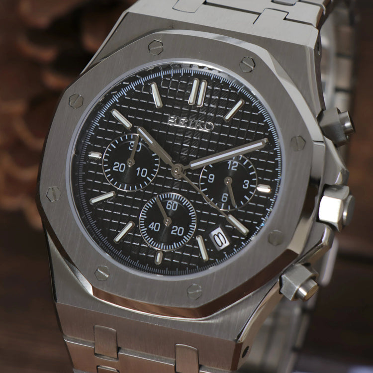 Royal Oak Chrono Black