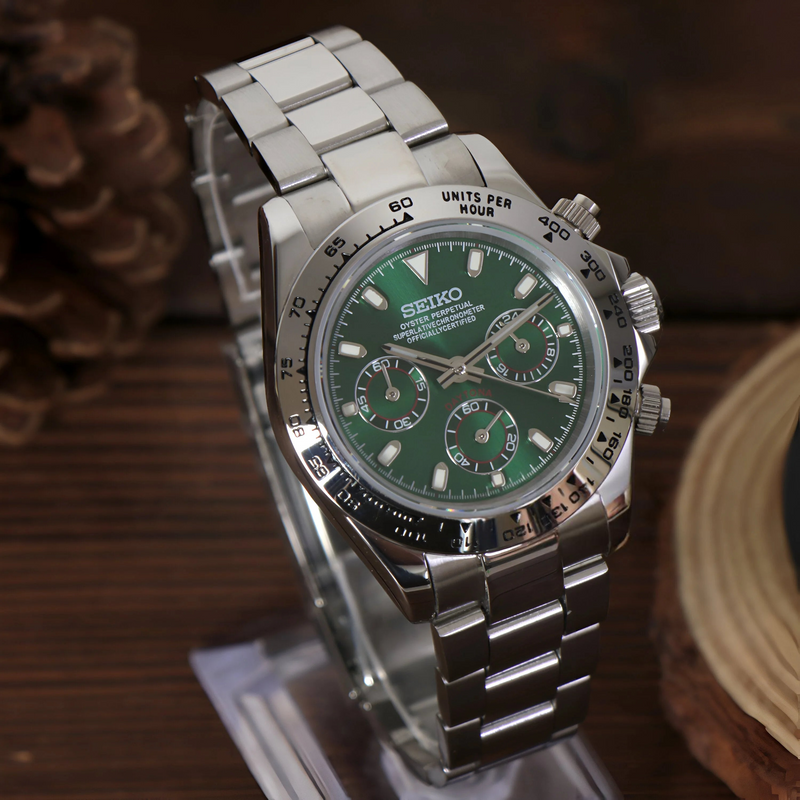 Daytona Silver - Green