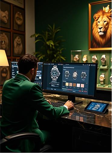 Watch Design Interface